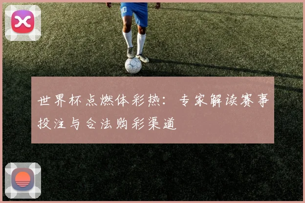世界杯点燃体彩热:专家解读赛事投注与合法购彩渠道