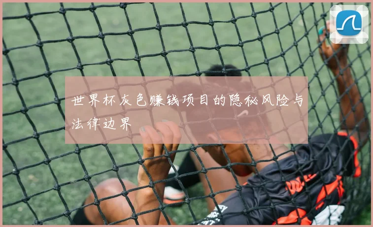 世界杯灰色赚钱项目的隐秘风险与法律边界